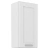 Virtuvinė spintelė LUNA balta matinė/balta 45g-90 1f paveikslėlis