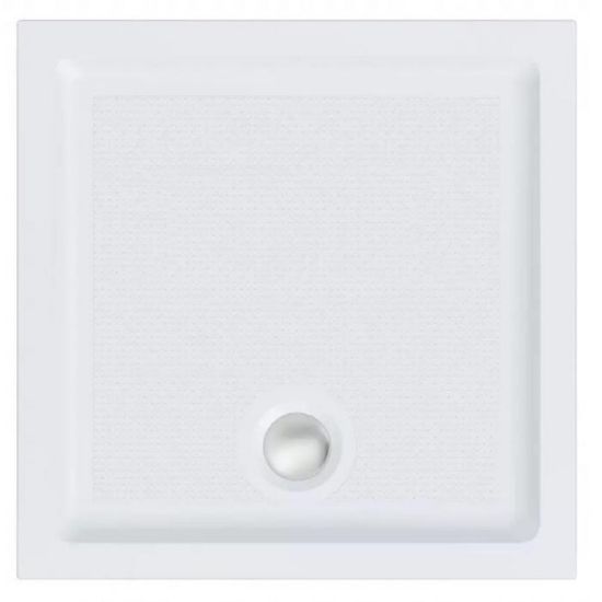 Tek kvadratinis dušo padėklas 80x80x4 paveikslėlis