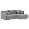 Kampinė sofa su miego funkcija York Monolith 85 universalus paveikslėlis