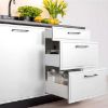 Virtuvinė spintelė Emily D60PC LT balta žirnių matinė paveikslėlis