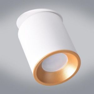 Rodyti išsamią informaciją apie Haron 314215 Balto aukso spalvos GU10 LW1 lempa Haron 314215 Balto aukso spalvos GU10 LW1 lempa paveikslėlis