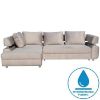 Kampinė sofa su miegamąja funkcija Panama OT-2R Solar 16, kairė pusė paveikslėlis