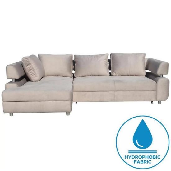 Kampinė sofa su miegamąja funkcija Panama OT-2R Solar 16, kairė pusė paveikslėlis