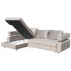 Kampinė sofa su miegamąja funkcija Panama OT-2R Solar 16, kairė pusė paveikslėlis