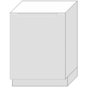 Paveikslėlis Zoya 60pz White Pea indaplovės fasadas