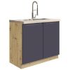 Virtuvės spintelė Glamour13d Blue paveikslėlis