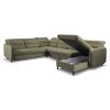 Samos II Vogue 05 dešiniojo Kampinė sofa su miegamąja funkcija paveikslėlis