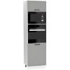 Virtuvės spintelė Emily D60PK MV 2133 LT Dast Grey paveikslėlis