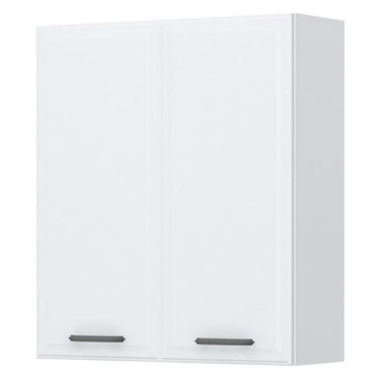 Virtuvės spintelė Evia v9-80-2k/4 perlo pilka matinė paveikslėlis