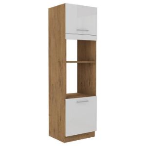 Rodyti išsamią informaciją apie Virtuvės spintelė Vigo balta blizgi 60dpm-210 2f Virtuvės spintelė Vigo balta blizgi 60dpm-210 2f paveikslėlis