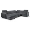Samos II Vogue 15 sofa-lova, kairioji Kampinė sofa su miegamąja vieta paveikslėlis