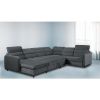 Samos II Vogue 15 sofa-lova, kairioji Kampinė sofa su miegamąja vieta paveikslėlis