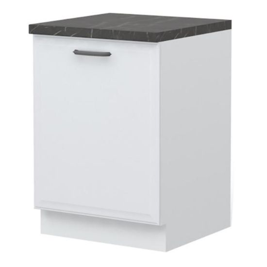 Virtuvės spintelė Evia r-60-1k/4 perlo pilka matinė paveikslėlis