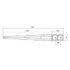 Kompozitinis inkaras PSK WST46X46X550MM paveikslėlis