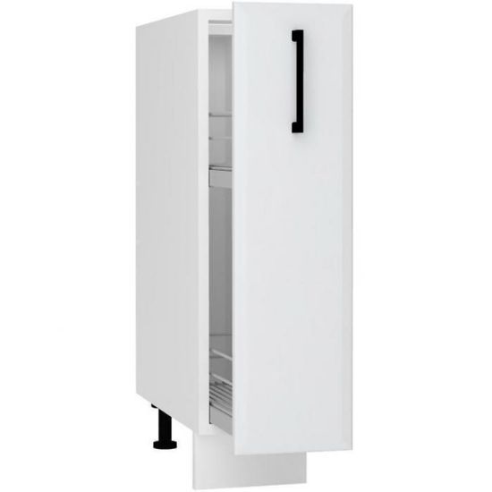 Virtuvės spintelė Irma D20 Cargo + krepšys Light Grey Mat paveikslėlis