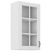 Virtuvinė spintelė STILO balta matinė/balta 40gs-90 1f paveikslėlis