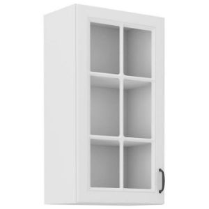 Virtuvinė spintelė STILO balta matinė/balta 40gs-90 1f paveikslėlis