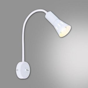 Rodyti išsamią informaciją apie Sieninis šviestuvas Arena White E14 K1 Sieninis šviestuvas Arena White E14 K1 paveikslėlis