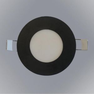 Paveikslėlis LED skydelis CIRCLE 6W 4200K Apskritas juodas