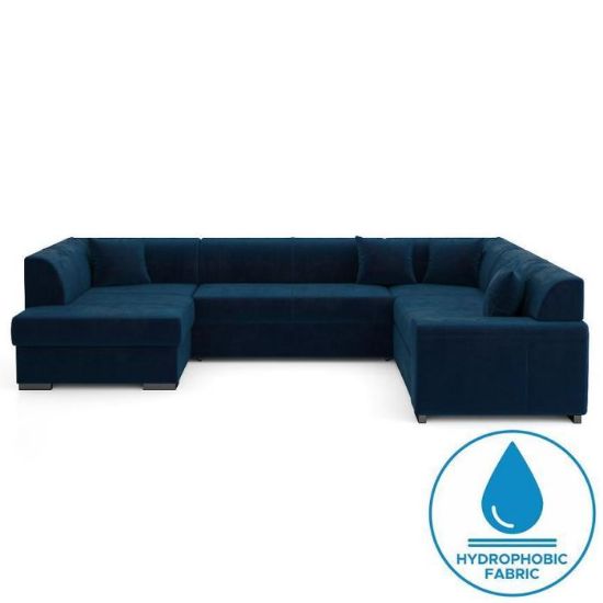 Kampinė sofa Minos U Monolith 77 kairioji sofa-lova paveikslėlis