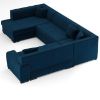 Kampinė sofa Minos U Monolith 77 kairioji sofa-lova paveikslėlis