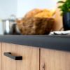 Virtuvės spintelė Clara D60pk 2133 P/L Grafitinė pilka/Artisan paveikslėlis