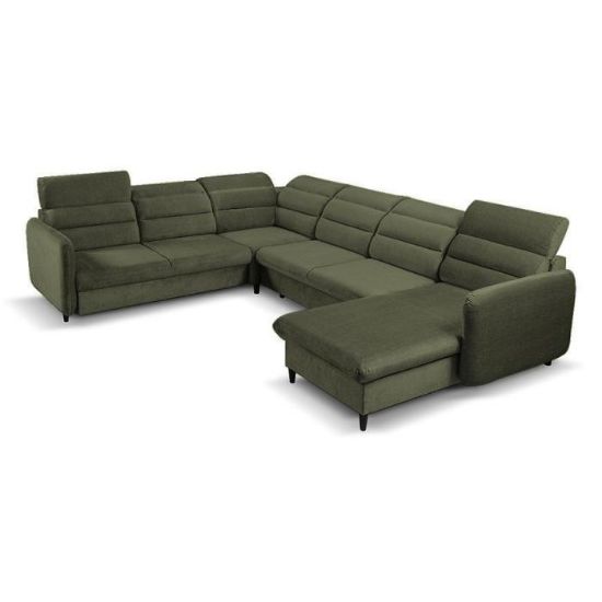 Samos II Vogue 10 dešiniojo Kampinė sofa su miegamąja funkcija paveikslėlis