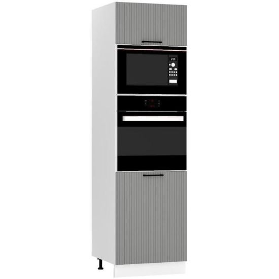 Kate virtuvės spintelė d60pk mv 2133 pl pilka matinė paveikslėlis