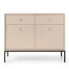 Vienviečių komodų komoda Mksz104 Beige paveikslėlis