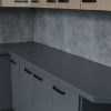 Virtuvinė spintelė NESSA antracitas 60dk-215 2f paveikslėlis