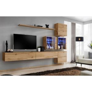 Paveikslėlis Vitrina Switch XIX stiklas + LED Wotan