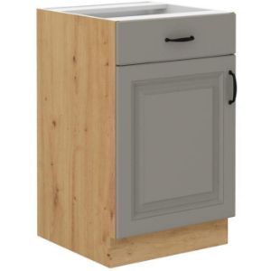 Paveikslėlis Virtuvės spintelė Stilo molio pilka/artisan 50d 1f 1s bb Paveikslėlis Virtuvės spintelė Stilo molio pilka/artisan 50d 1f 1s bb