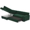 Kampinė sofa Minos Riviera 38 kairioji Kampinė sofa su miegamąja funkcija paveikslėlis