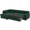 Kampinė sofa Minos Riviera 38 kairioji Kampinė sofa su miegamąja funkcija paveikslėlis