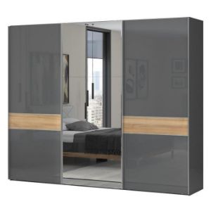 Paveikslėlis Onyx 3d spinta su veidrodžiu pk281-og/on pacific walnut/a