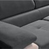 Kampinė sofa Lido Alfa 19 + Alfa 17 dešinioji Kampinė sofa su funkcija miegoti paveikslėlis