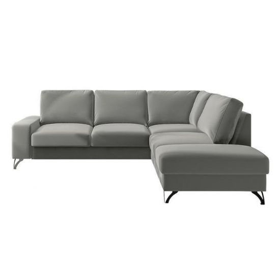 Santi Mini Matt Velvet 85 dešiniojo Kampinė sofa su miegamąja funkcija paveikslėlis
