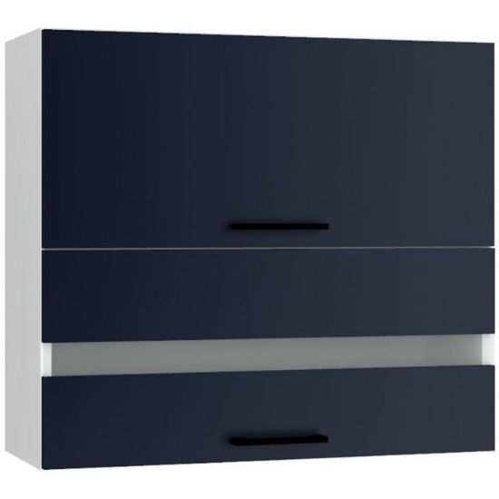Virtuvės spintelė Max W80grf/2 Sd tamsiai mėlyna paveikslėlis