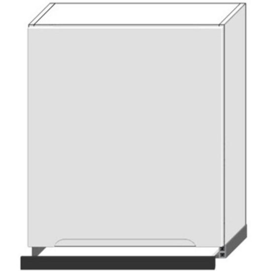 Virtuvės spintelė Zoya W60/68 Slim Pl su juoda orkaite paveikslėlis