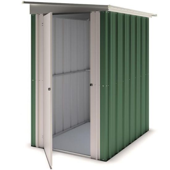Metalinis sodo namelis 54GPE 158x120 cm žalias paveikslėlis