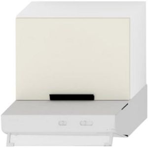 Virtuvės spintelė Denis w50okgr/560 coffee mat/balta paveikslėlis