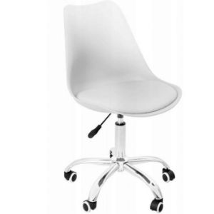 Rodyti išsamią informaciją apie Milano pasukamas fotelis baltas Milano pasukamas fotelis baltas paveikslėlis