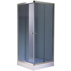 Rodyti išsamią informaciją apie Kvadratinė dušo kabina A1900F 90/90/185 grafitas Kvadratinė dušo kabina A1900F 90/90/185 grafitas paveikslėlis