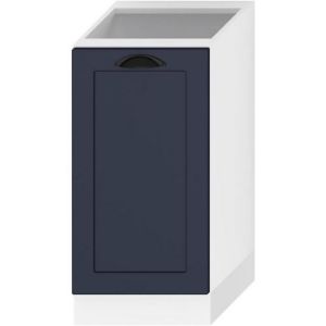 Paveikslėlis Virtuvės spintelė Adele D40 Pl Navy Blue/White Paveikslėlis Virtuvės spintelė Adele D40 Pl Navy Blue/White