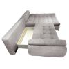 Kampinė sofa su miegamąja funkcija Hugo 2R-LC Primo 80 paveikslėlis