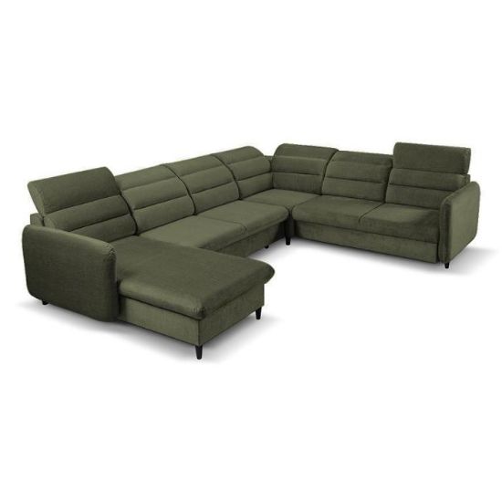 Kampinė sofa Samos II Vogue 10 kairioji Kampinė sofa su miegamąja funkcija paveikslėlis