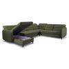 Kampinė sofa Samos II Vogue 10 kairioji Kampinė sofa su miegamąja funkcija paveikslėlis