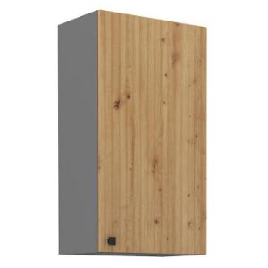 Paveikslėlis Virtuvės spintelė AVA ąžuolas artisan/antracitas 50g-90 1f