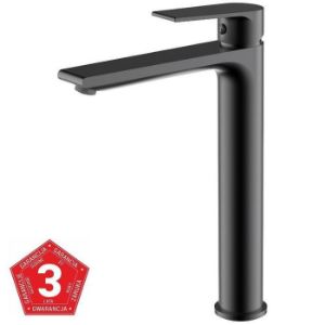 Paveikslėlis Sol Black aukštas praustuvo maišytuvas