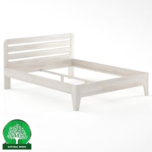 Paveikslėlis Lova bukas LK189-160x200 balinta